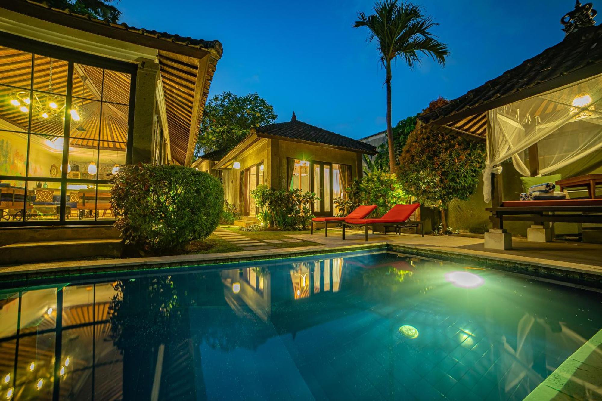 Villa Elysium Fields - Rustic Meets Industrial Chic Design Canggu  Bagian luar foto