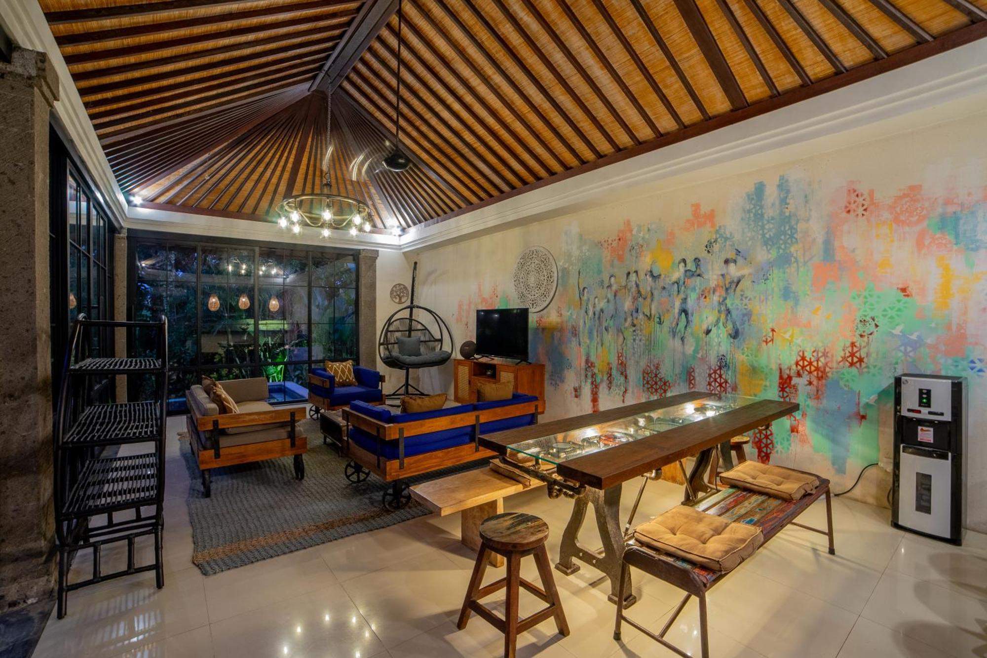 Villa Elysium Fields - Rustic Meets Industrial Chic Design Canggu  Bagian luar foto